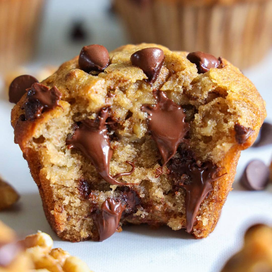 Bananen-Schokoladen-Muffins - Rezept