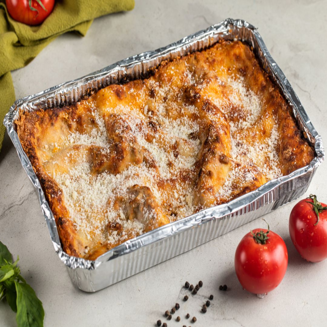 Gebackene Spaghetti mit Hackfleisch und Käse - Rezept