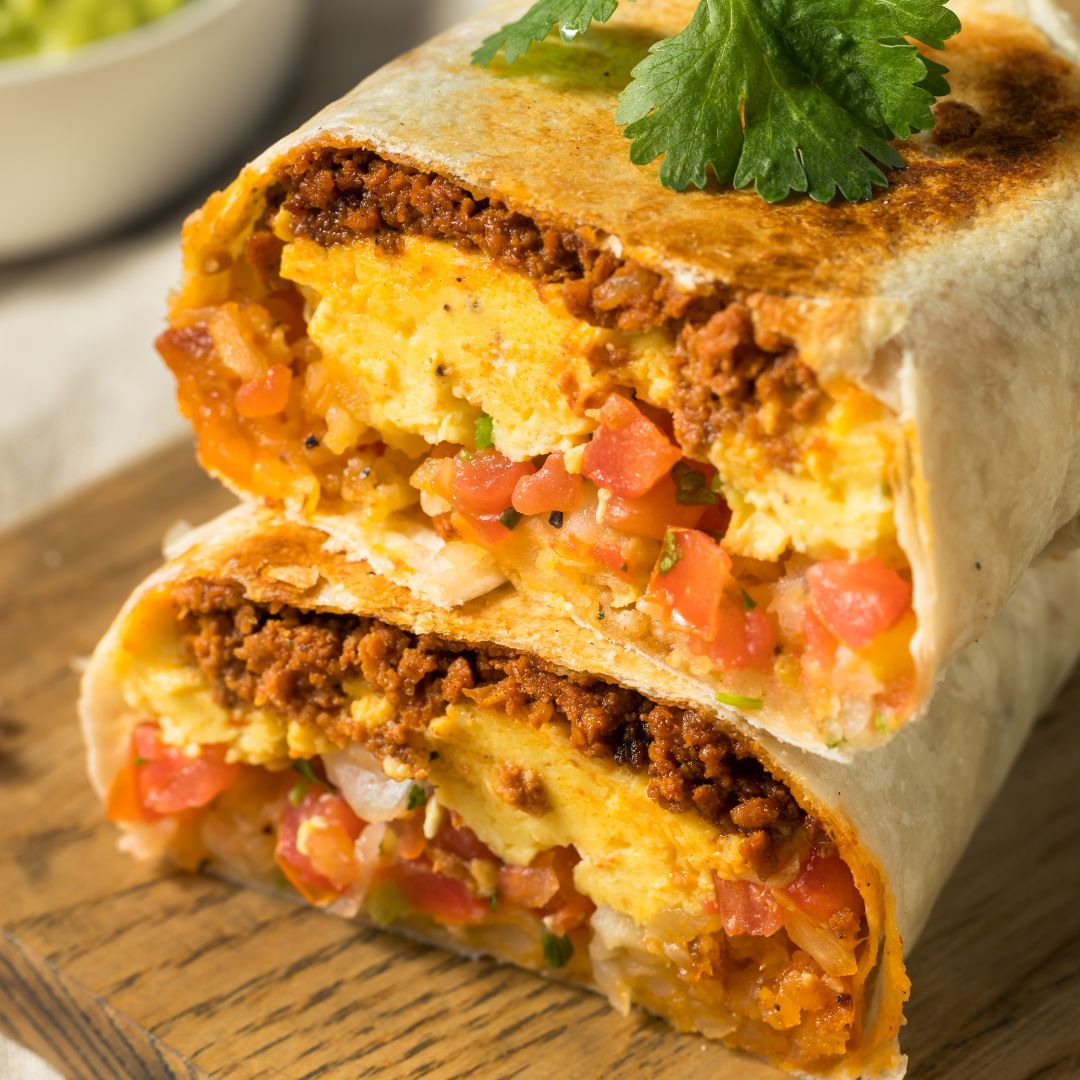 Frühstücks-Burritos - Rezept