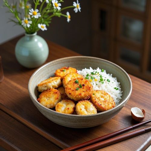 fishcakes and scallops stir fry recipe