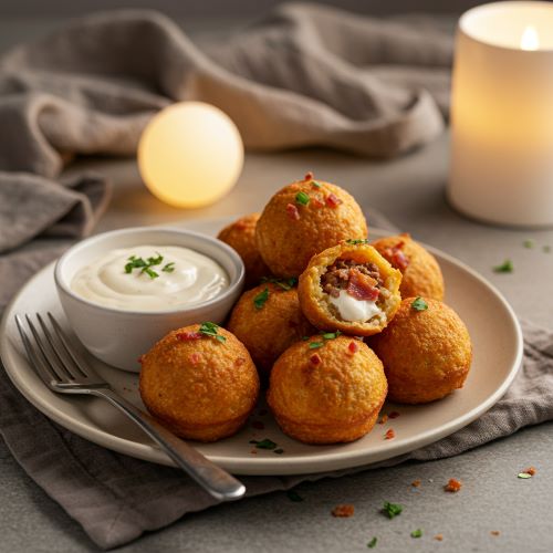bacon cheeseburger bombs