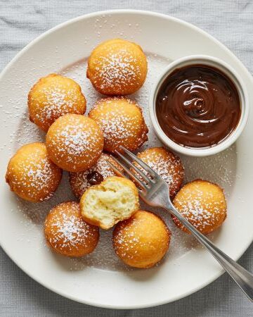 funnel cake bites recipe