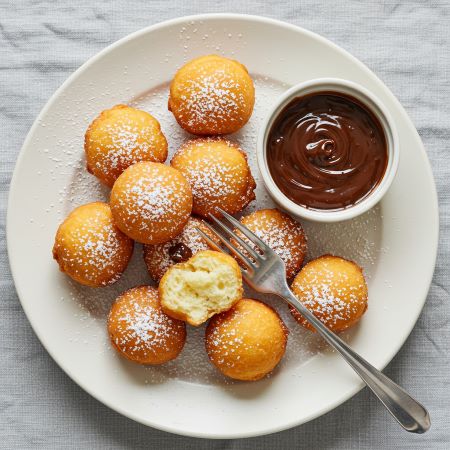funnel cake bites recipe