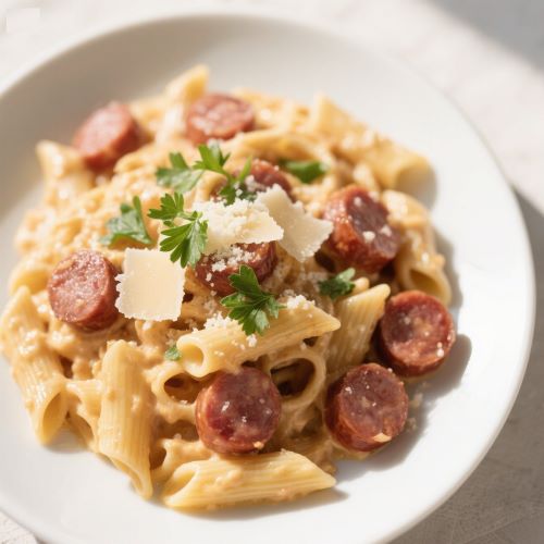 smoked sausage pasta recipe