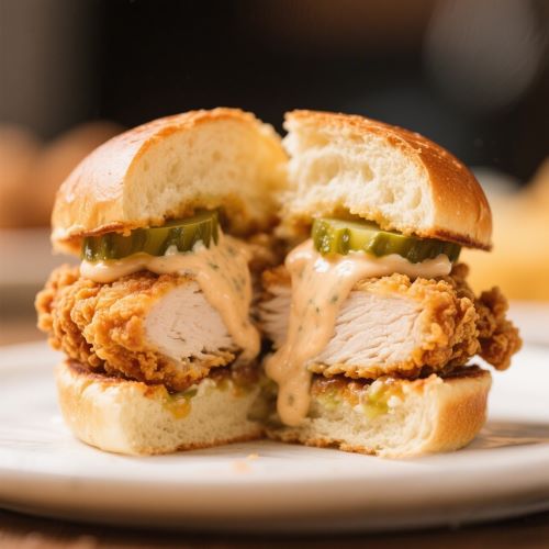fried chicken sandwich recipe