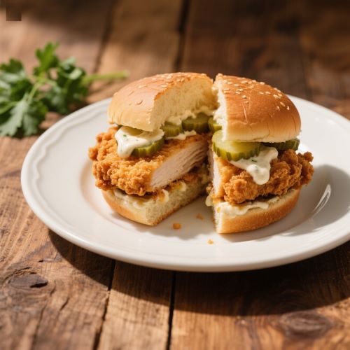 fried chicken sandwich recipe