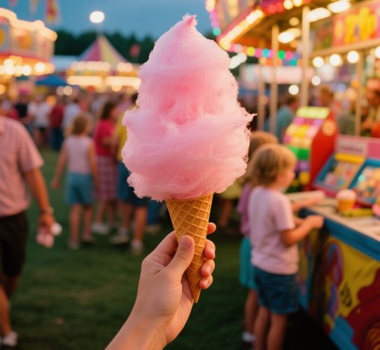 Cotton Candy Cloud Bites