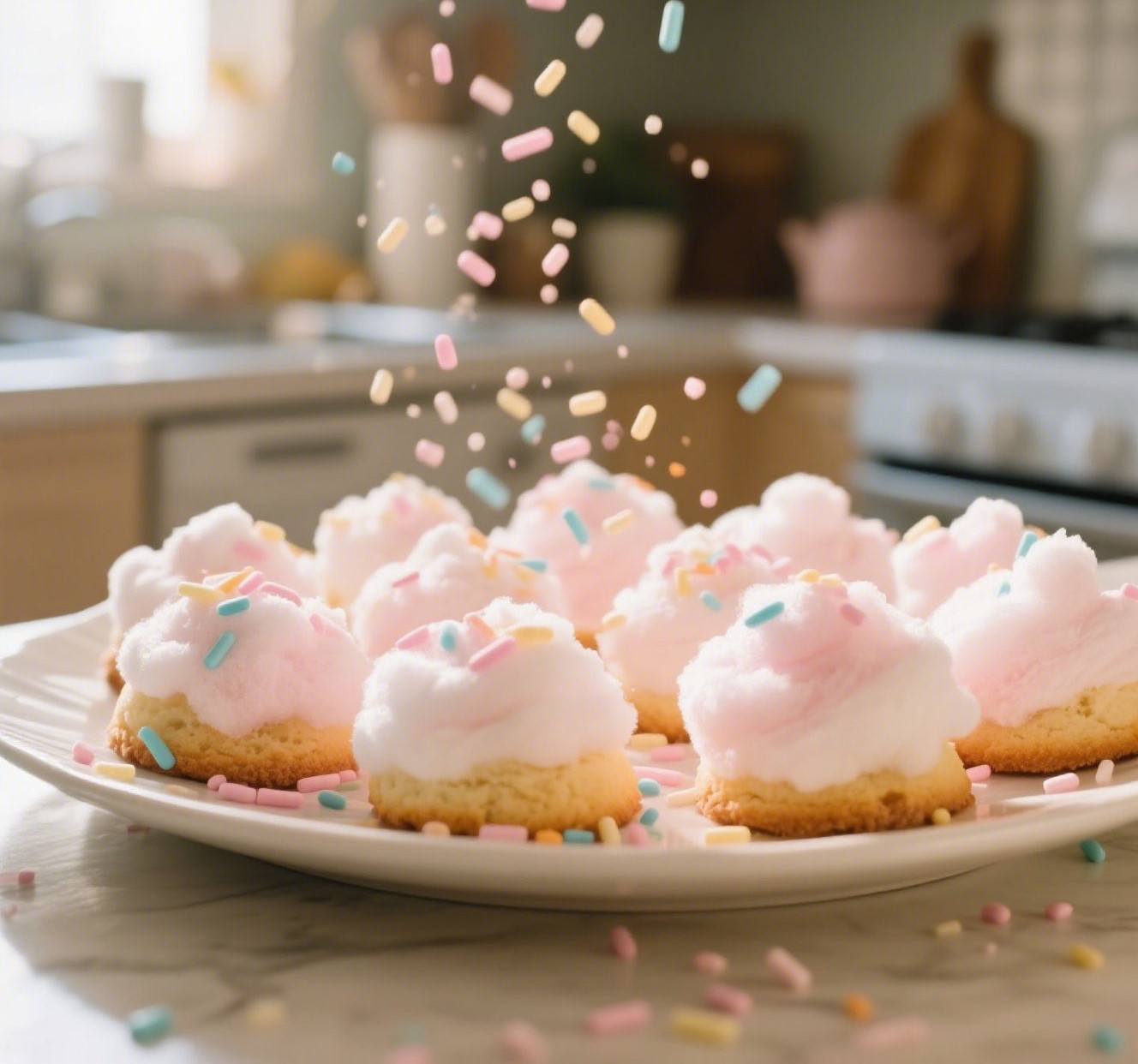 Cotton Candy Cloud Bites