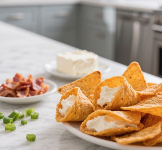 Bacon & Cream Cheese Stuffed Doritos